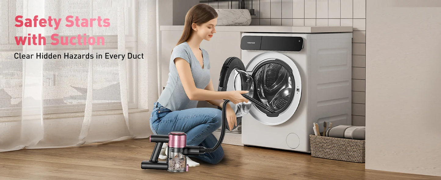 Cordless Vacuum Cleaner, 40Kpa/500W/45min 10 in 1 Powerful Stick Vacuum Cleaner for Home Pet Hair/Hard Floor/Carpet