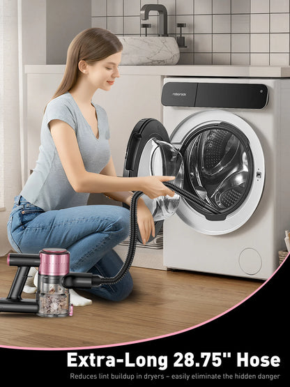 Cordless Vacuum Cleaner, 40Kpa/500W/45min 10 in 1 Powerful Stick Vacuum Cleaner for Home Pet Hair/Hard Floor/Carpet