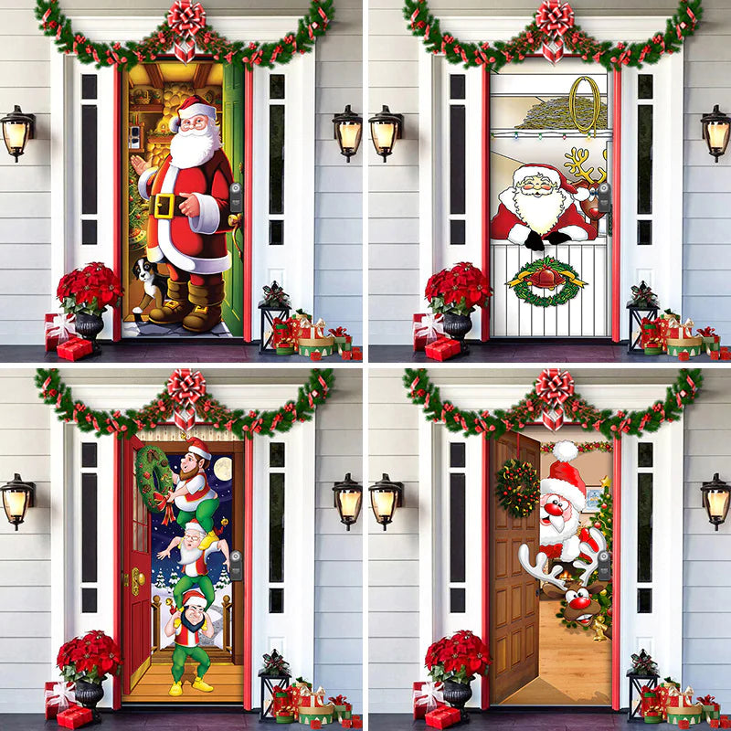 Christmas Themed Door Decoration