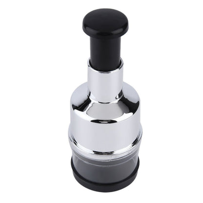 Vegetable Food Chopper, Salad Fruit Vegetable Food Chopper Slicer Peeler Manual Hand Press Garlic Onion Cutter Processor Slicer