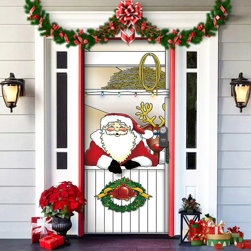Christmas Themed Door Decoration