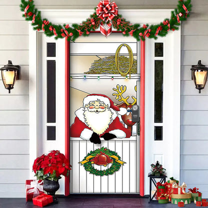 Christmas Themed Door Decoration