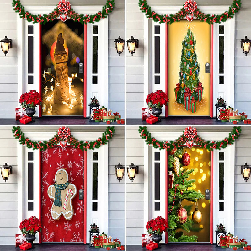 Christmas Themed Door Decoration